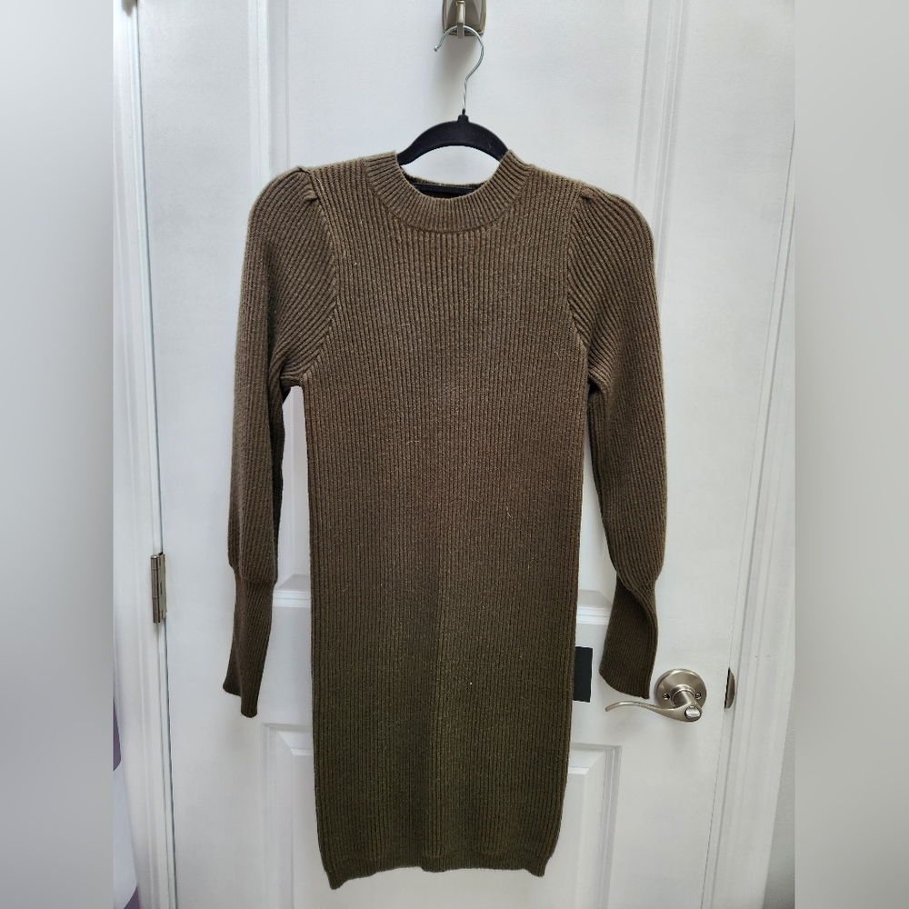 NWT Lulus Green Sweater Dress